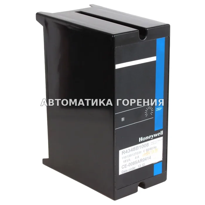 Блок контроля пламени Honeywell R4348B1008 для газовой горелки