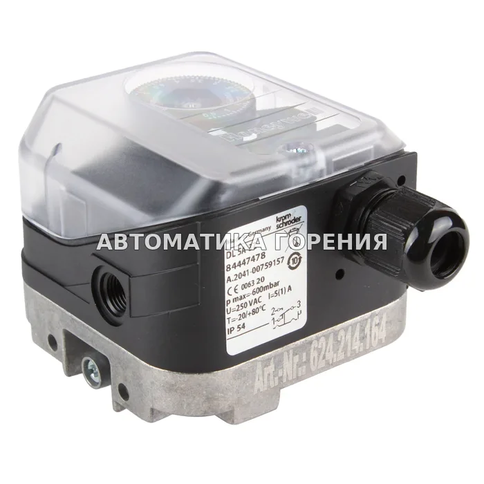 Датчик давления воздуха Kromschroder DL5A-3Z 84447478 для газовой горелки