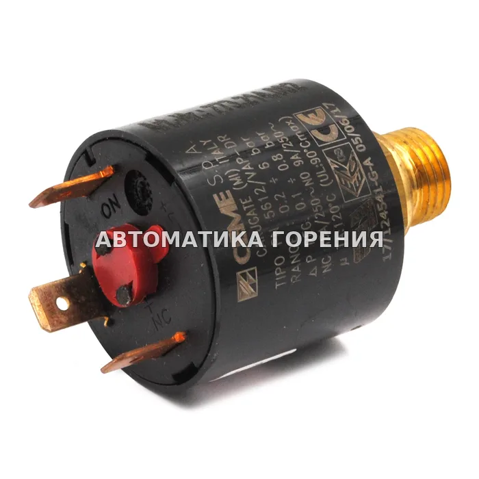 Датчик-реле давления Ceme PN5612/VAP-DR PC5612/VAP для газовой горелки