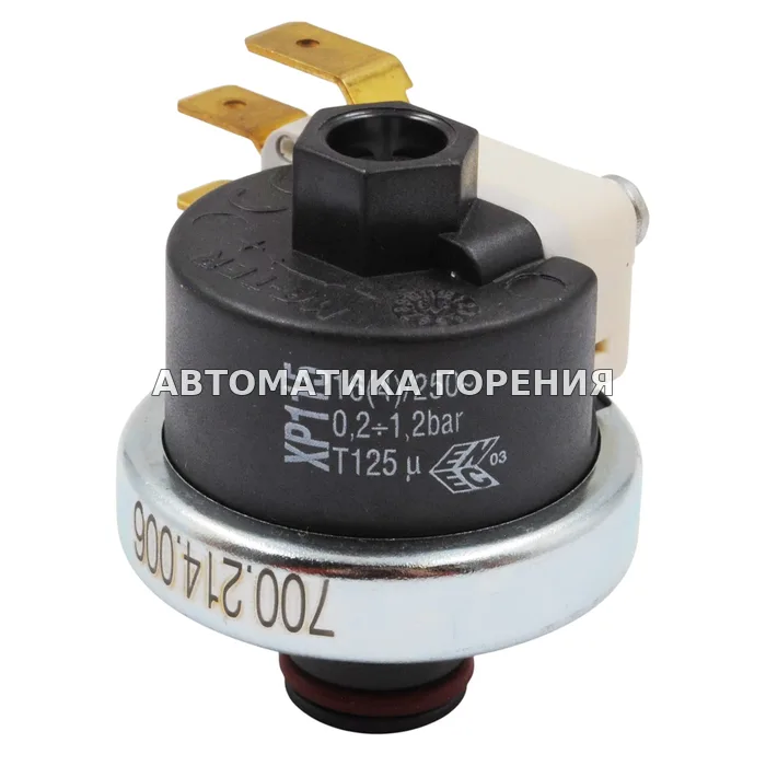 Датчик-реле давления Ma-Ter XP-115 (0,2 - 1,2 bar) тип 070 XP9PAR42.004 для газовой горелки