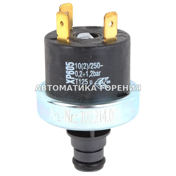 Датчик-реле давления Ma-Ter XP-605 (0,2 - 1,2 bar) тип 060 XPZSAM52.005 для газовой горелки
