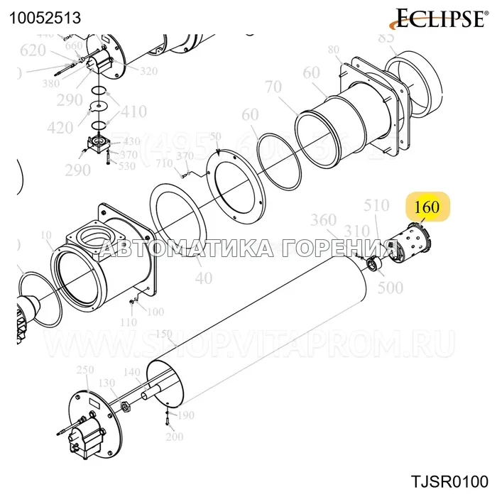 Форсунка TJ самоцентрирующийся RECUPERATIVE TJSR0100 1 отверстие Eclipse 10052513