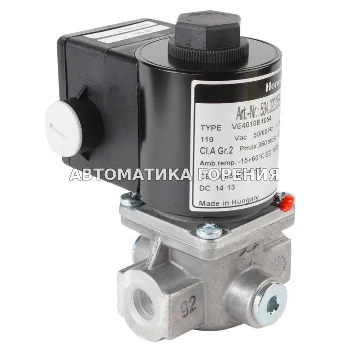 Газовый клапан Honeywell VE4010B1054 для газовой горелки