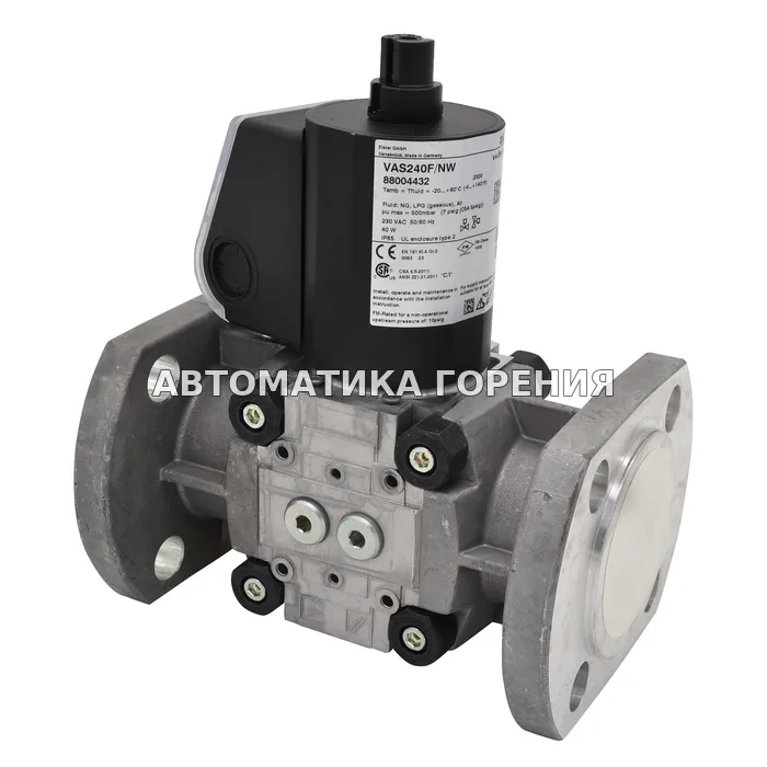 Газовый клапан Kromschroder VAS240F/NW 88004432 для газовой горелки