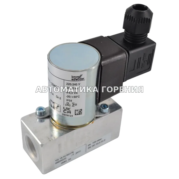Газовый клапан Kromschroder VG 15/10R01T6 85234010 для газовой горелки