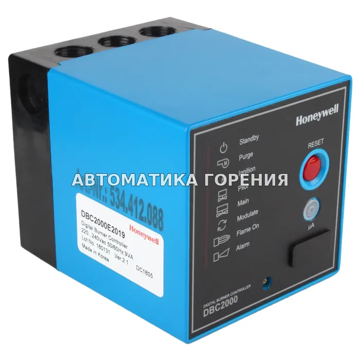 Контроллер горения Honeywell DBC2000E2019 для газовой горелки
