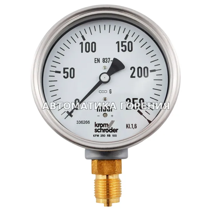 Манометр Kromschroder KFM250RB100 03200109 для газовой горелки