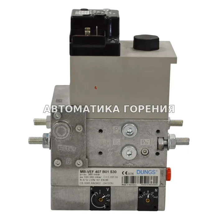 Мультиблок Dungs MB-VEF407B01S30 241076 для газовой горелки