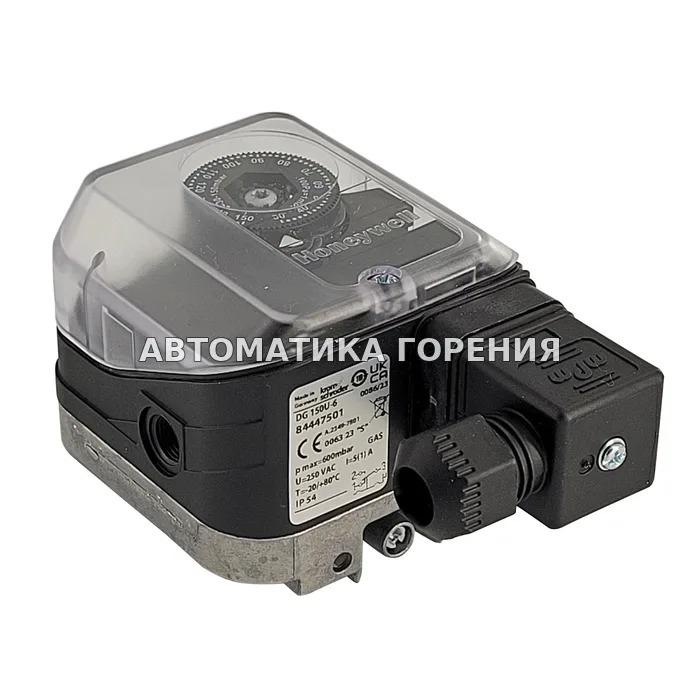 Прессостат газа Kromschroder DG150U-6 84447501 для газовой горелки