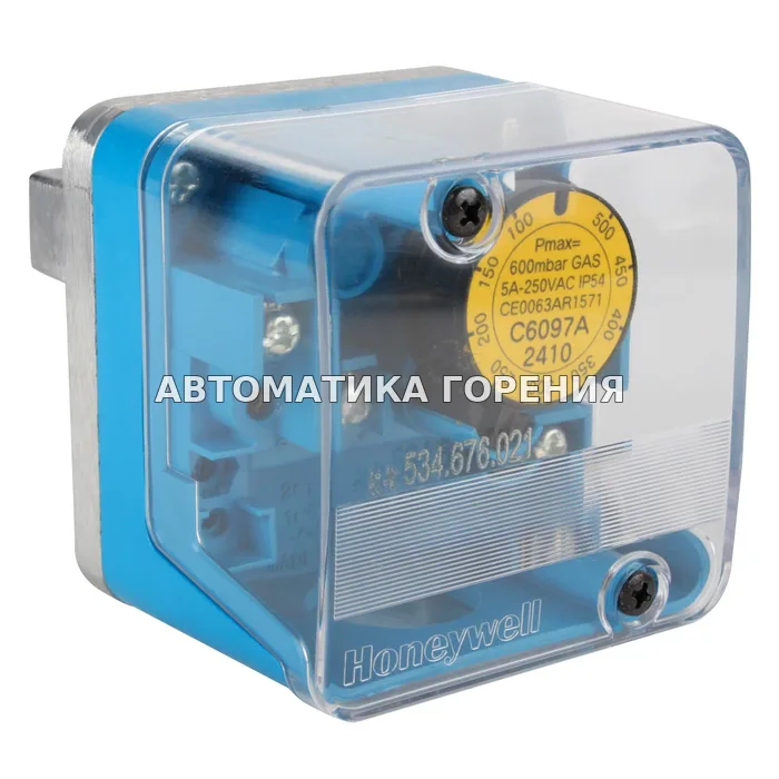 Прессостат Honeywell C6097A2410 для газовой горелки