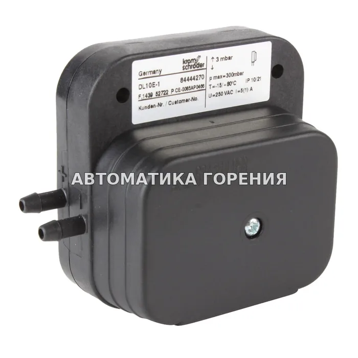 Прессостат воздуха Kromschroder DL10E-1 84444270 для газовой горелки