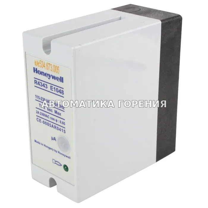 Реле пламени Honeywell R4343E1048-ST005 для газовой горелки