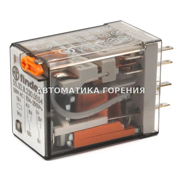 Реле промежуточное Finder 553282300054 для газовой горелки