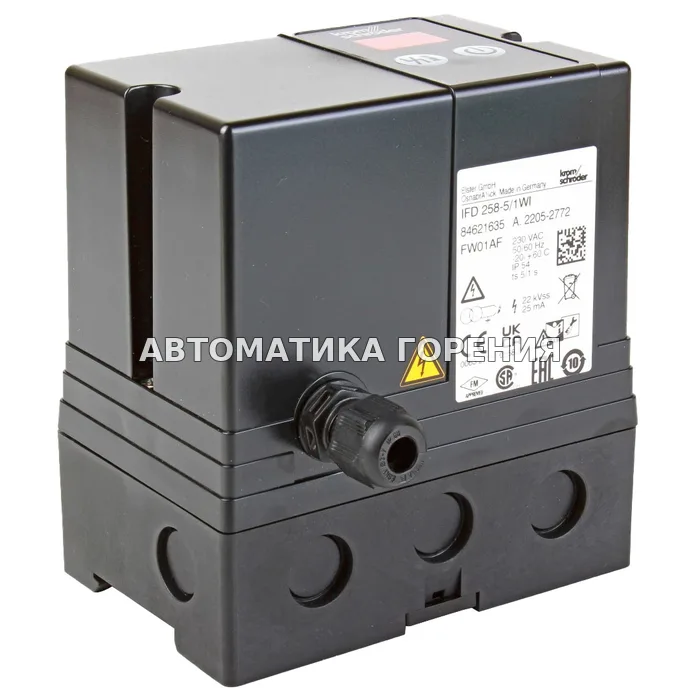 Топочный автомат Kromschroder IFD258-5/1WI 84621635 для газовой горелки