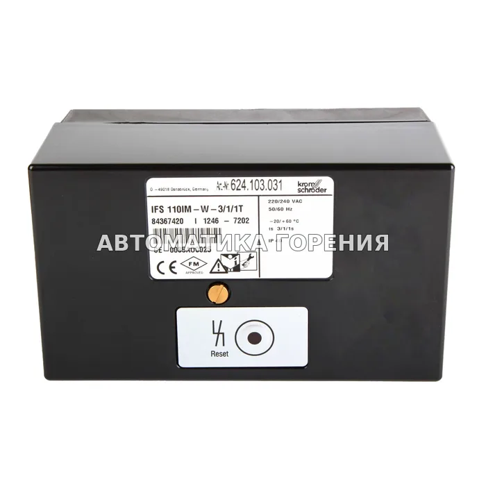 Топочный автомат Kromschroder IFS110IM-W-3/1/1T 84367420 для газовой горелки
