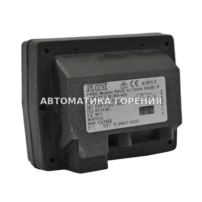 Трансформатор Fida Compact 8/10CM 400V TE081S05 для газовой горелки
