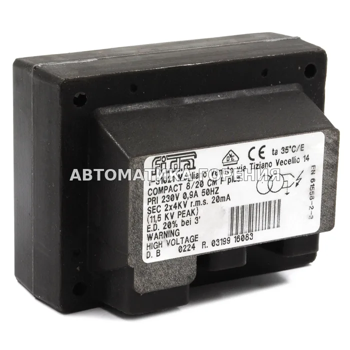 Трансформатор Fida Compact 8/20CM 20% PLUS TF082D1 для газовой горелки