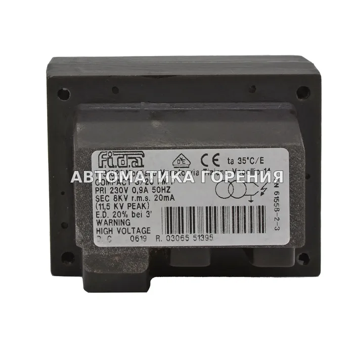 Трансформатор Fida Compact 8/20PM 20% TF084D для газовой горелки