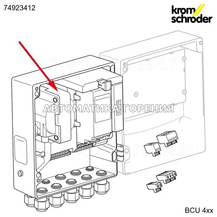 Блок розжига Kromschroder TRE820PISOH1 74923412 для газовой горелки