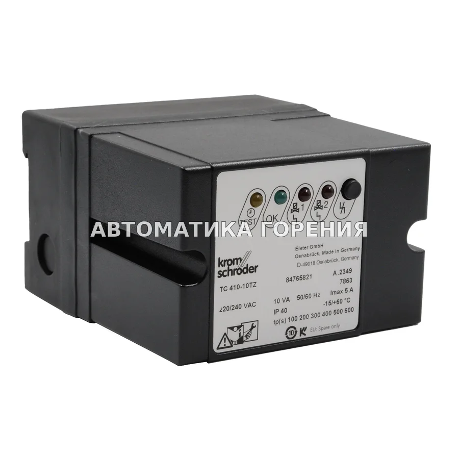 Автомат контроля герметичности Kromschroder TC410-10TZ 84765821 для газовой горелки