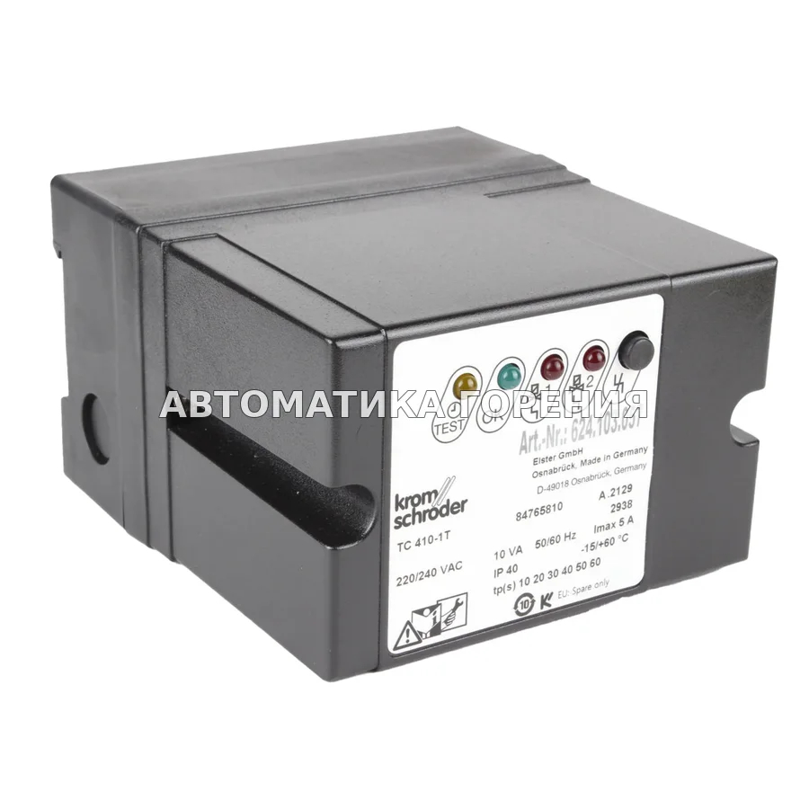 Блок контроля герметичности Kromschroder TC410-1T 84765810 для газовой горелки