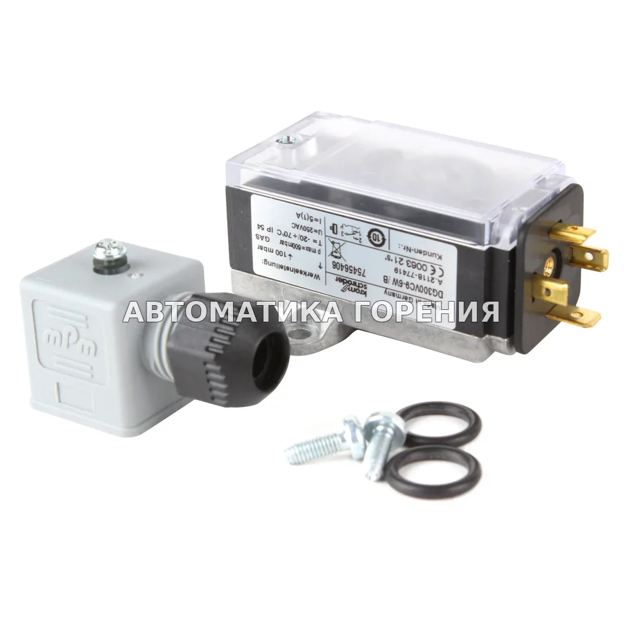 Датчик давления Kromschroder DG300VC9-6W 75456406 для газовой горелки