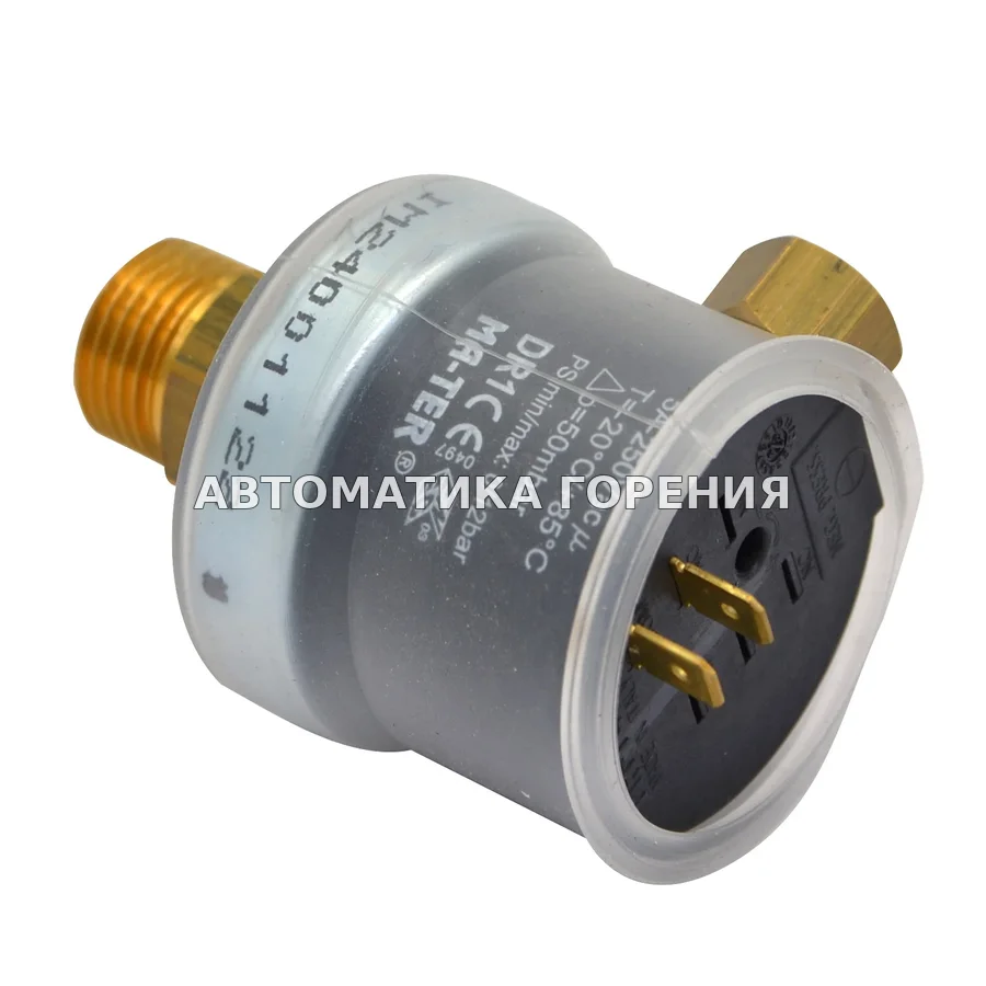 Датчик-реле давления Ma-Ter DR1 (type 2) D12A01BA005001 для газовой горелки