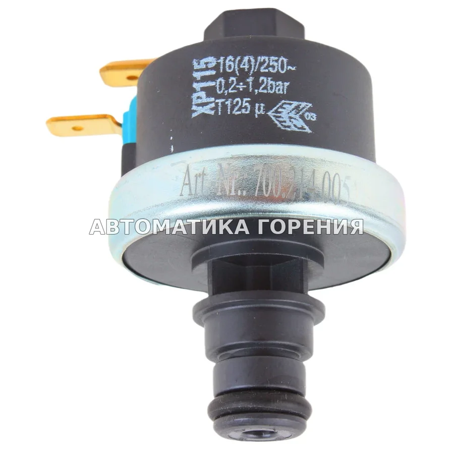 Датчик-реле давления Ma-Ter XP-115 (0,2 - 1,2 bar) тип 060 XPZSAP42.005 для газовой горелки