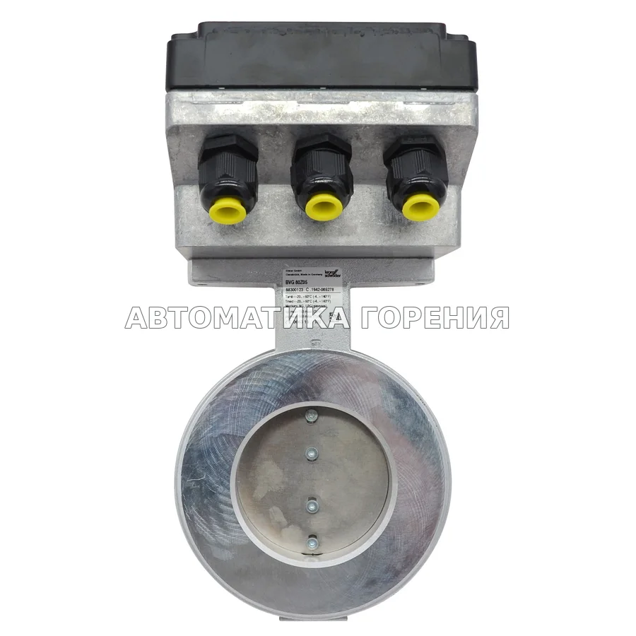 Дроссельная заслонка с сервоприводом Kromschroder IBG80Z05/20-30W3TR10 88302088 для газовой горелки