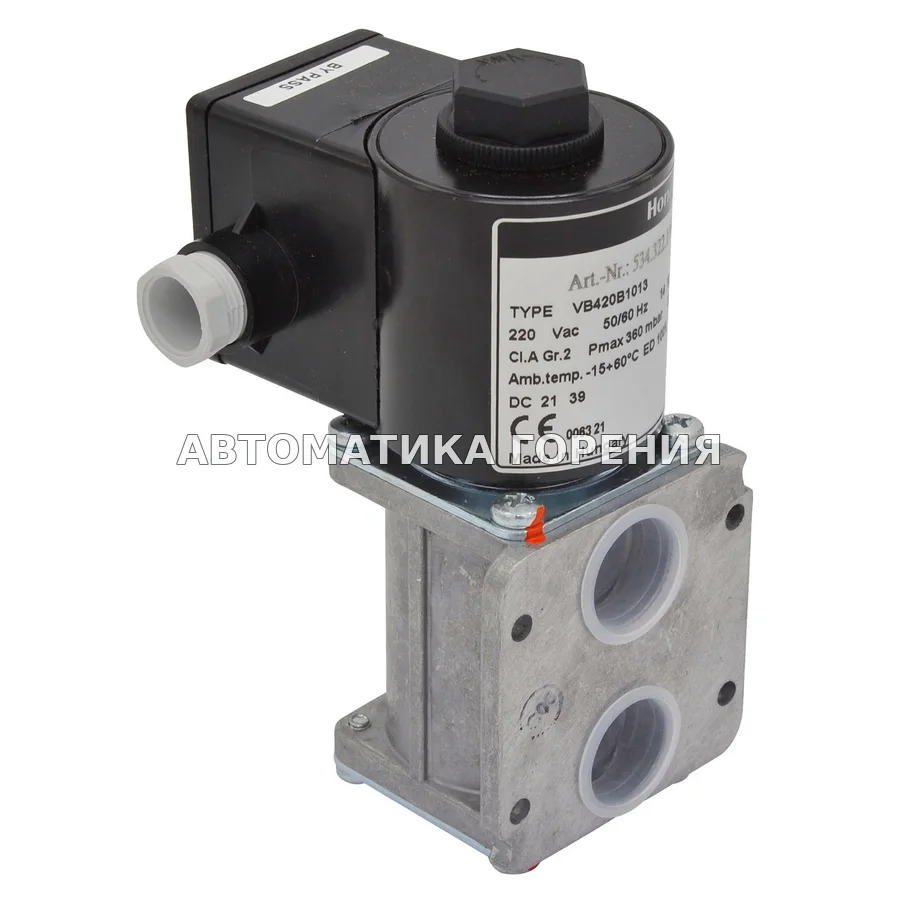 Газовый клапан Honeywell VB420B1013 для газовой горелки