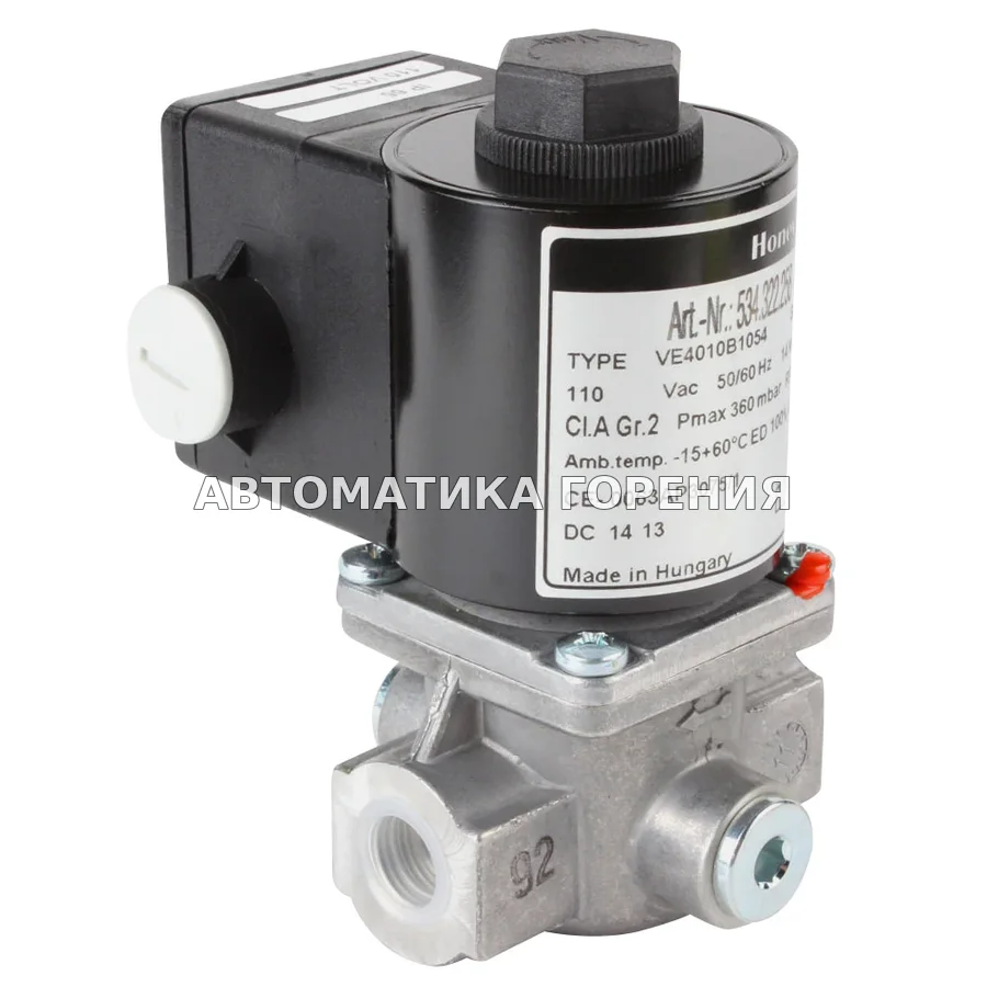 Газовый клапан Honeywell VE4010B1054 для газовой горелки