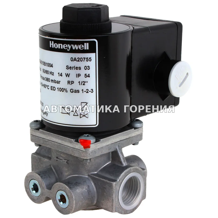 Газовый клапан Honeywell VE4015B1004 для газовой горелки