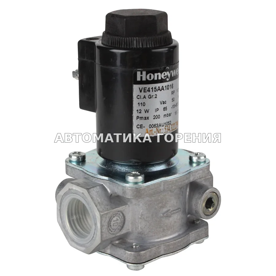 Газовый клапан Honeywell VE415AA1016 для газовой горелки