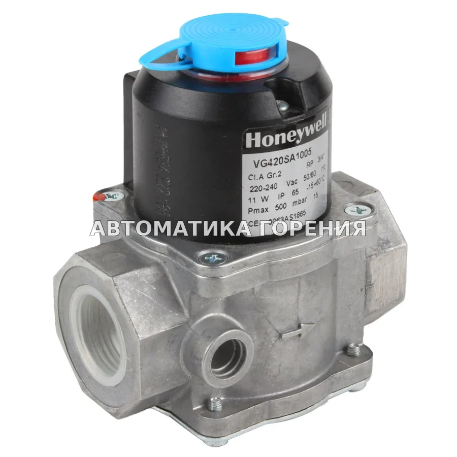 Газовый клапан Honeywell VG420SA1005 для газовой горелки