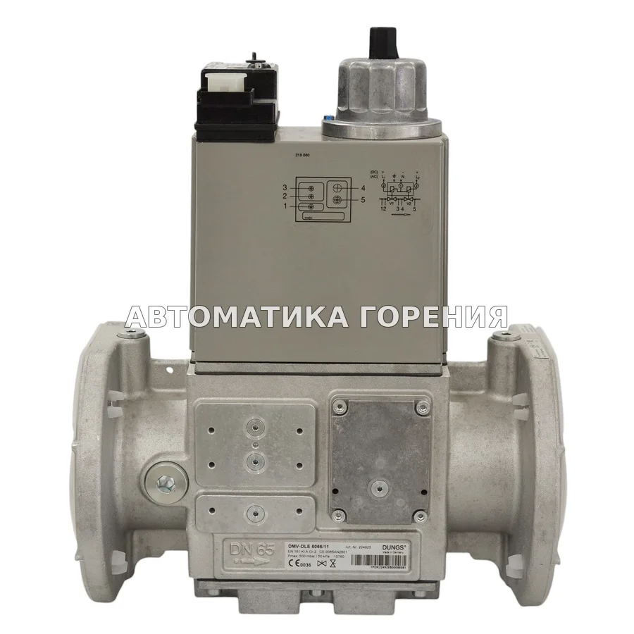 Клапан двойной электромагнитный Dungs DMV-DLE5065/11 224925 для газовой горелки