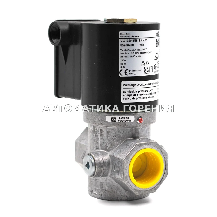 Клапан Kromschroder VG25/15R18NK31 85266200 для газовой горелки