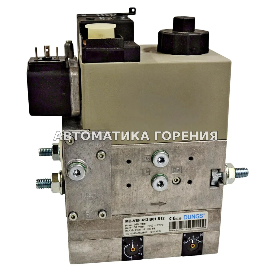 Мультиблок Dungs MB-VEF412B01S12 247322 для газовой горелки