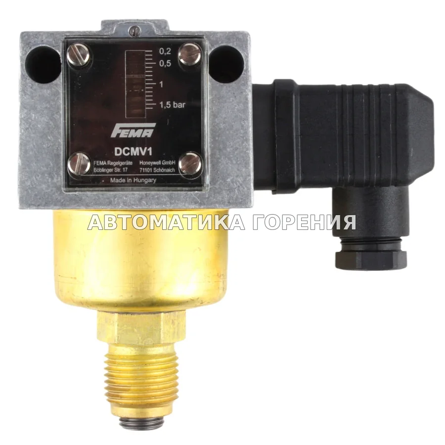 Прессостат Fema DCMV1 для газовой горелки