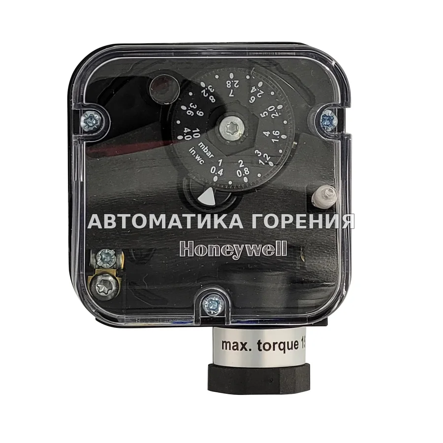 Прессостат газа Kromschroder DG10T-21N 84447810 для газовой горелки