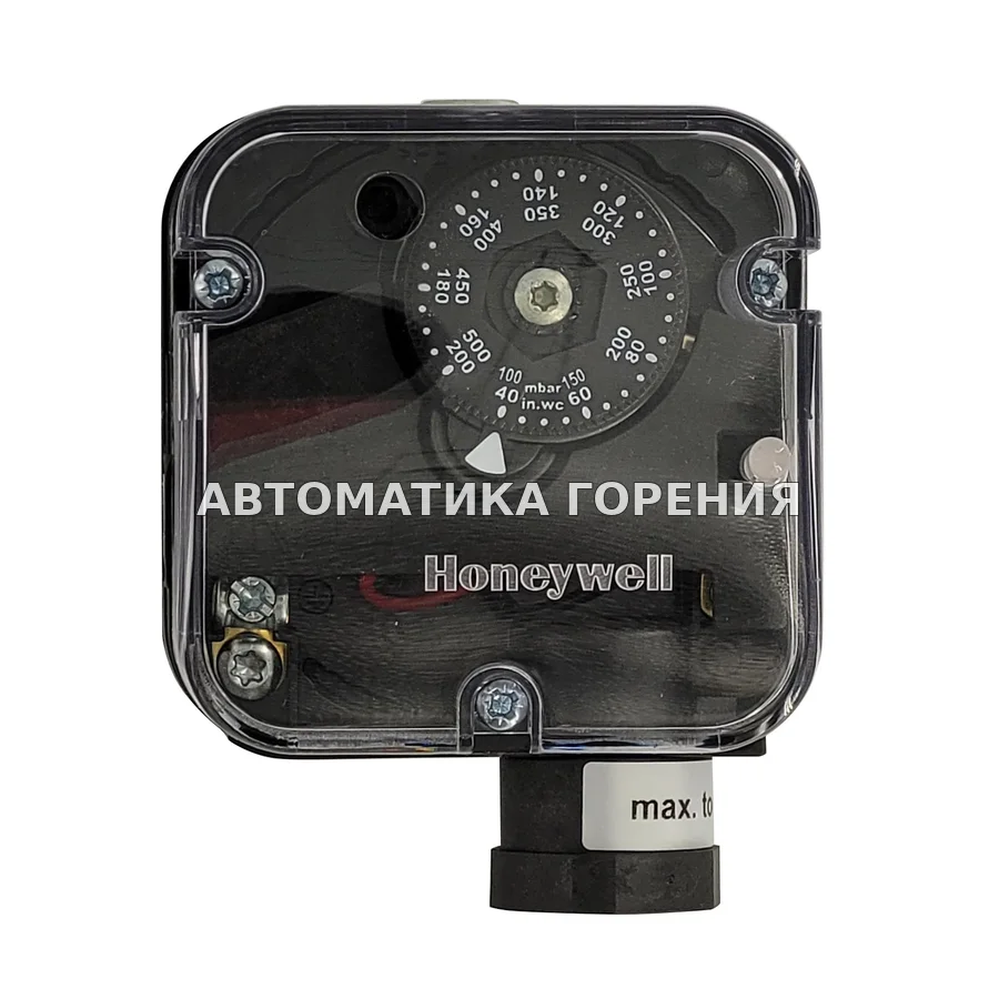 Прессостат газа Kromschroder DG500TG-22K2 84447843 для газовой горелки