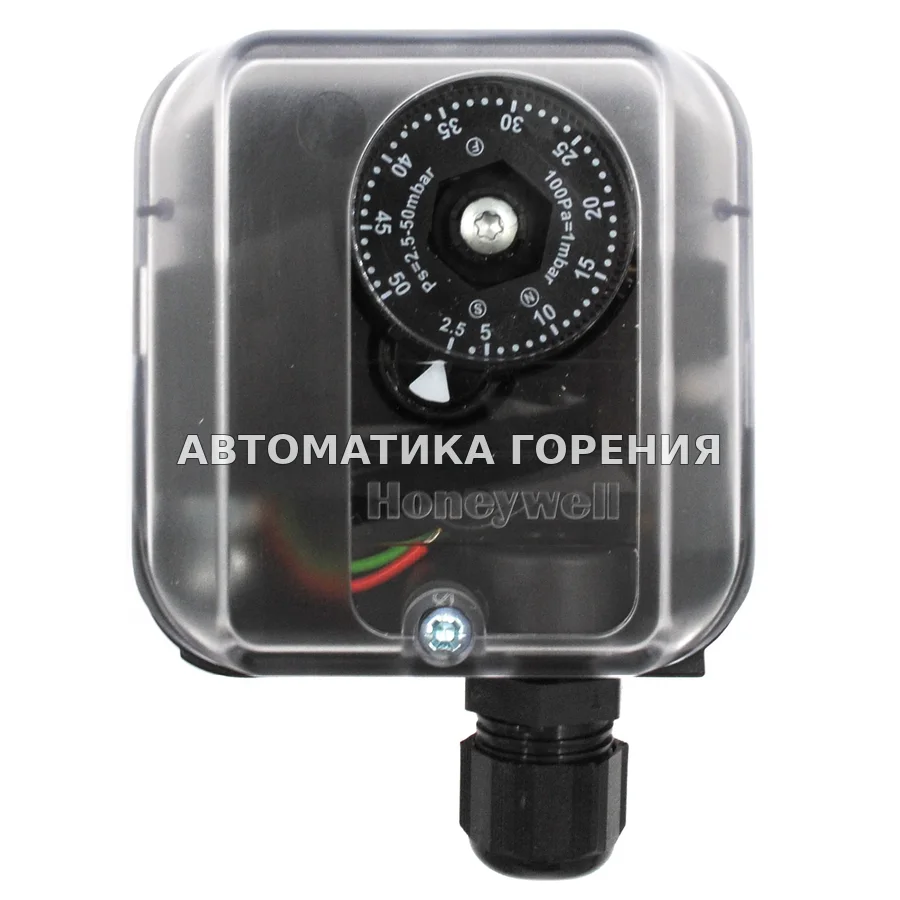 Прессостат газа Kromschroder DG50U-3T2 84447387 для газовой горелки