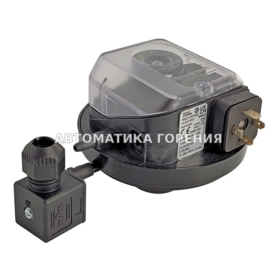 Прессостат воздуха Kromschroder DL3AG-6K2 84444453 для газовой горелки