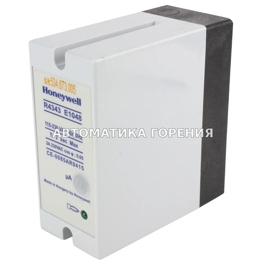 Реле пламени Honeywell R4343E1048-ST005 для газовой горелки