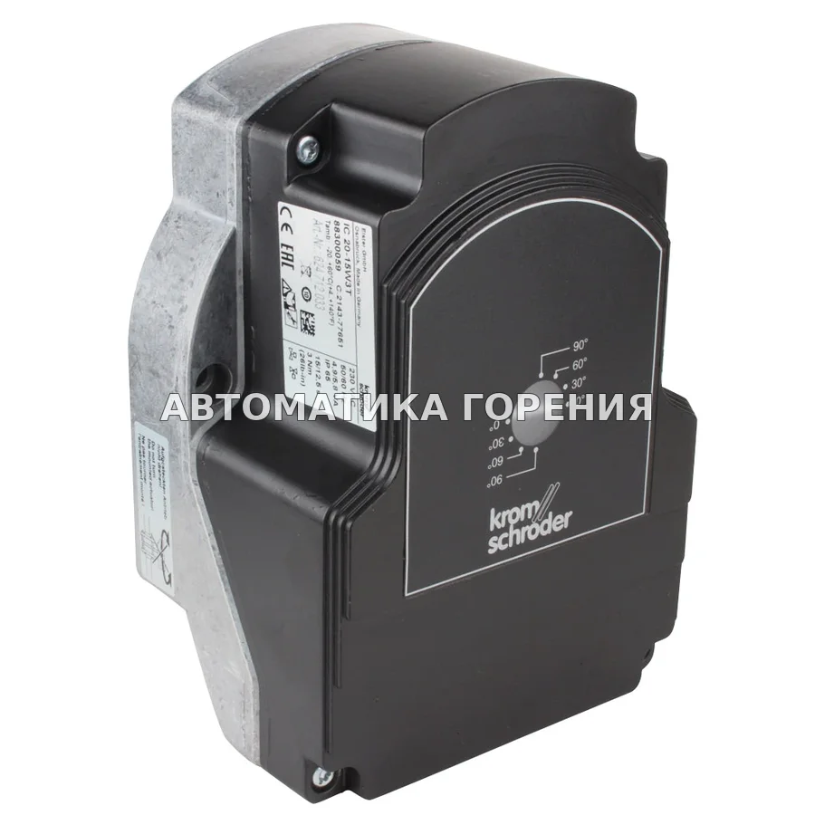 Исполнительный механизм Kromschroder IC20-15W3T 88300059 для газовой горелки