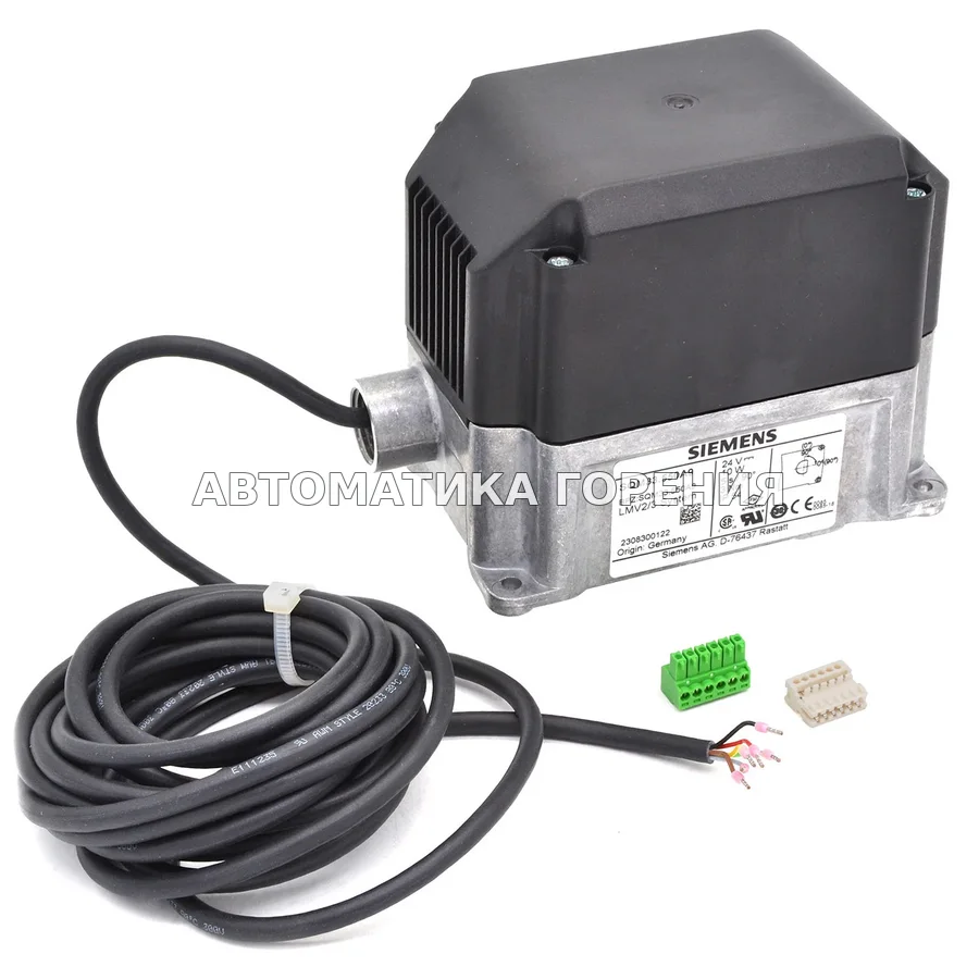 Исполнительный механизм Siemens SQM33.550A9 для газовой горелки