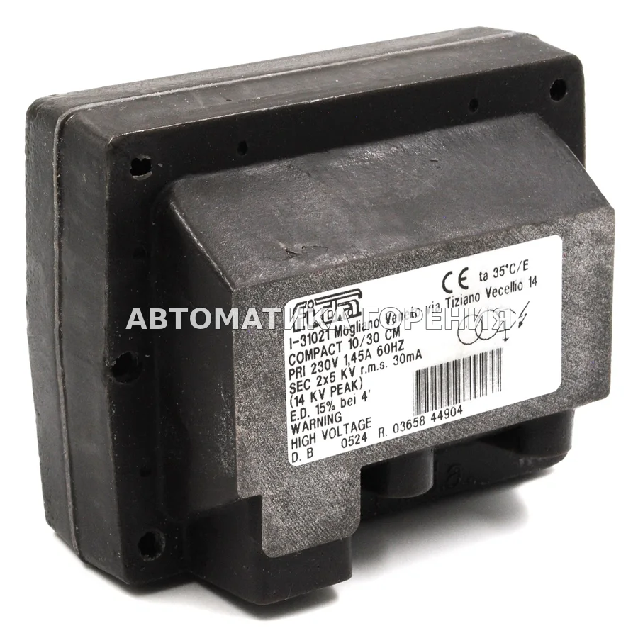 Трансформатор Fida Compact 10/30CM 15% TE105D01 для газовой горелки