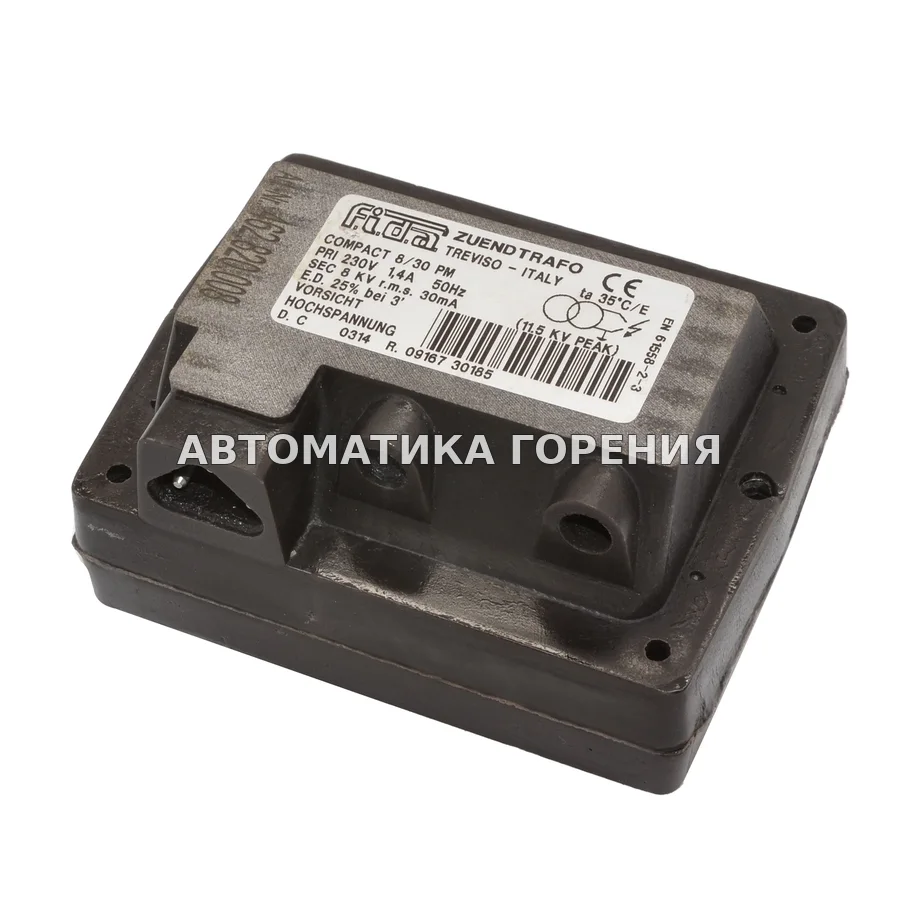 Трансформатор Fida Compact 8/30PM TE086D для газовой горелки