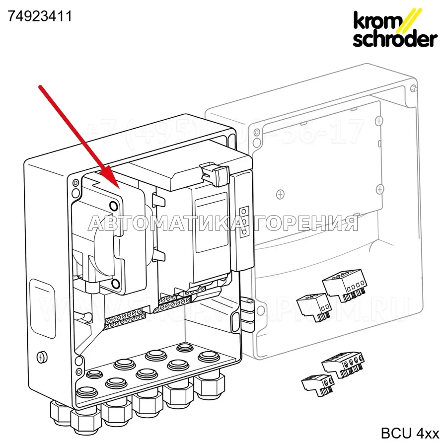 Блок розжига Kromschroder TRS515PCIS0H1 74923411 для газовой горелки