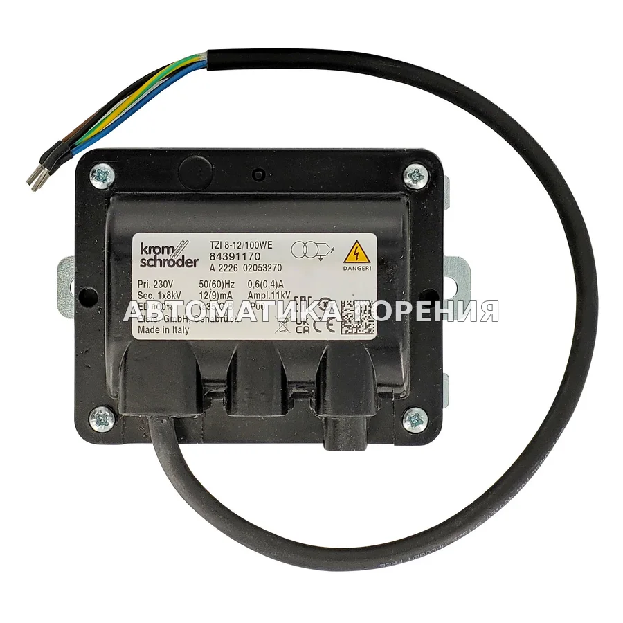 Блок розжига Kromschroder TZI8-12/100WE 84391170 для газовой горелки