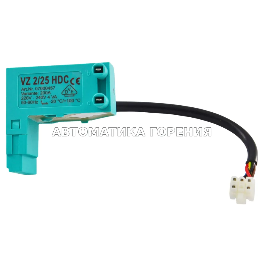 Трансформатор VZ Anstoss 2/25 HDC (L200) 07000457 для газовой горелки